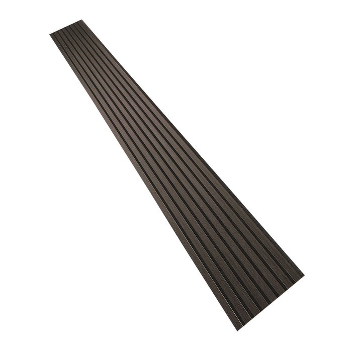 mEco Plank™ Charcoal Acoustic Panel, 16.54Sqft coverage