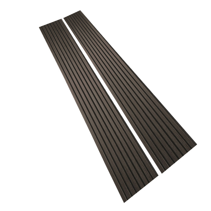 mEco Plank™ Charcoal Acoustic Panel, 16.54Sqft coverage