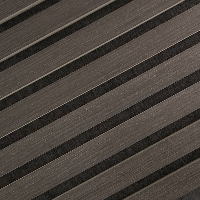 mEco Plank™ Charcoal Acoustic Panel, 16.54Sqft coverage