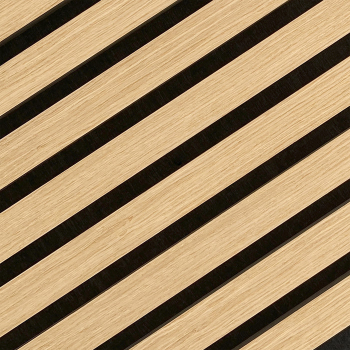 mEco Plank™ European White Oak Acoustic Panel,  16.54Sqft coverage