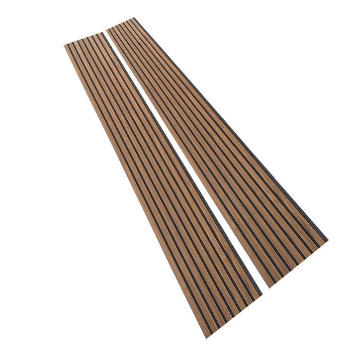 mEco Plank™ Smoke Walnut Acoustic Panel,  16.54Sqft coverage