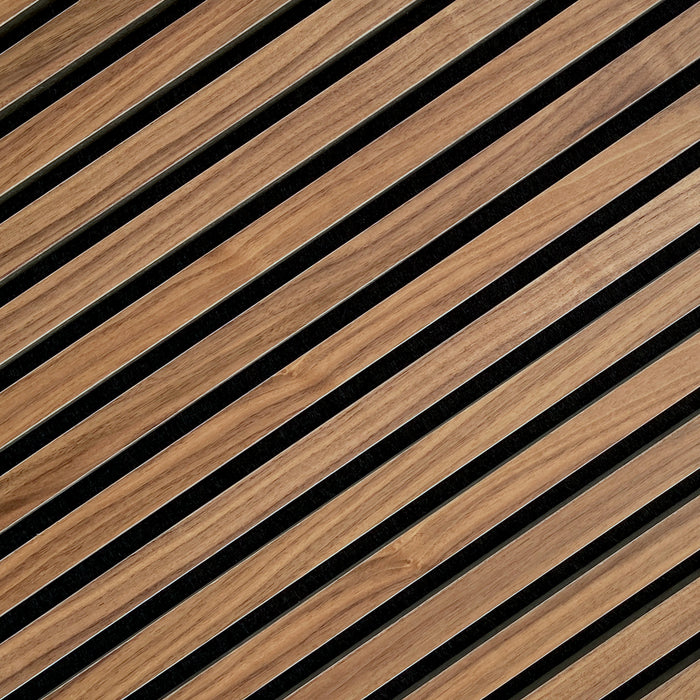 mEco Plank™ Smoke Walnut Acoustic Panel,  16.54Sqft coverage